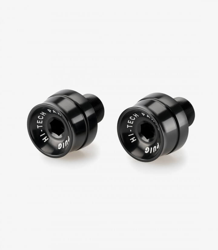 Puig Lenkerendgewichte Speed 21014N in Schwarz für Kawasaki ZX-10R (04-05), ZX-6R Ninja (07-08)