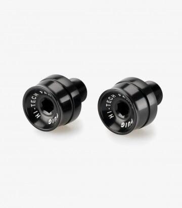 Puig Lenkerendgewichte Speed 21014N in Schwarz für Kawasaki ZX-10R (04-05), ZX-6R Ninja (07-08)