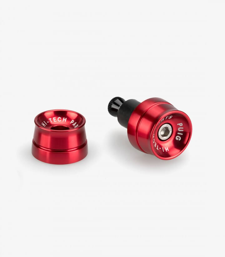 Universelle Puig Lenkerendgewichte Speed 21016R in Rot