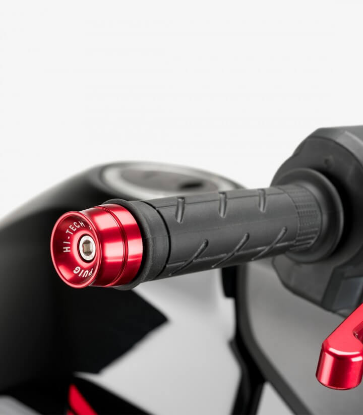 Universelle Puig Lenkerendgewichte Speed 21016R in Rot
