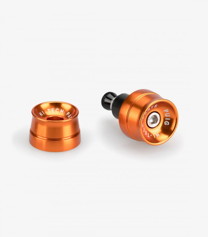 Universal Puig Speed 21016T Bar Ends in Orange