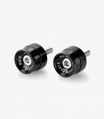 Puig Lenkerendgewichte Speed 21033N in Schwarz für Yamaha MT-09 Tracer (15-17)