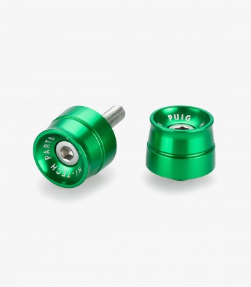 Puig Lenkerendgewichte Speed 21033V in Grün für Yamaha MT-09 Tracer (15-17)