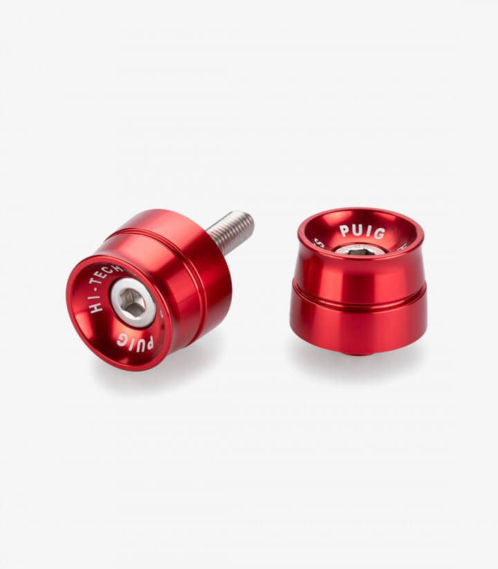 Puig Lenkerendgewichte Speed 21033R in Rot für Yamaha MT-09 Tracer (15-17)