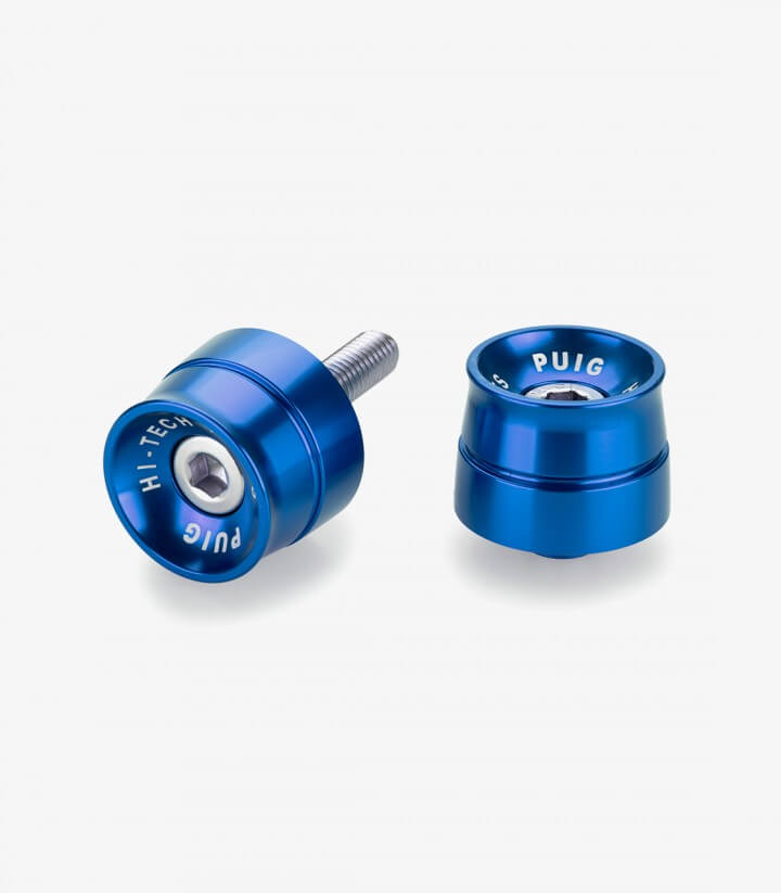 Puig Speed 21033A Bar Ends in Blue for Yamaha MT-09 Tracer