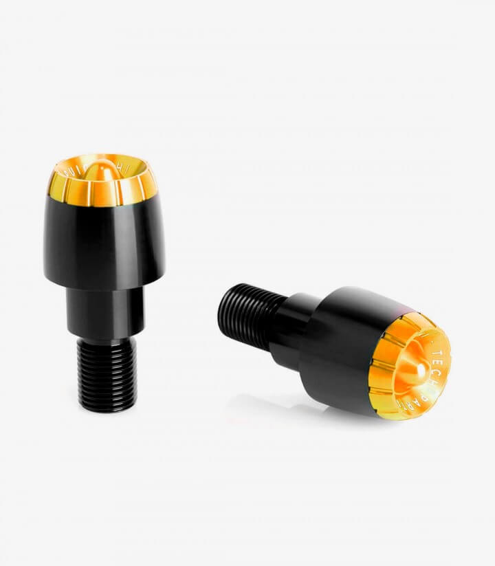 Puig Thruster Bar Ends in Golden for Kawasaki ER-6, Ninja, Versys, Vulcan S and other models