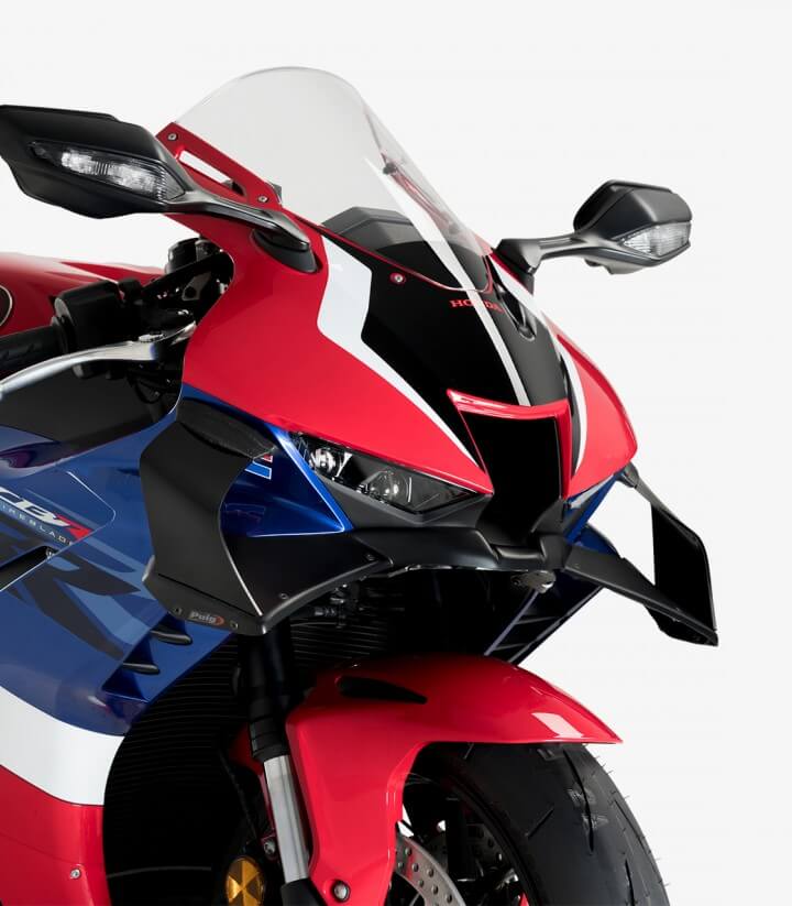 GP frontal winglets 20508N for Honda CBR1000RR-R Fireblade Black by Puig