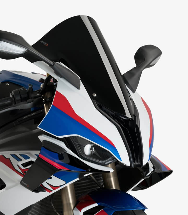 GP frontal winglets 20522N for BMW S1000RR Black by Puig