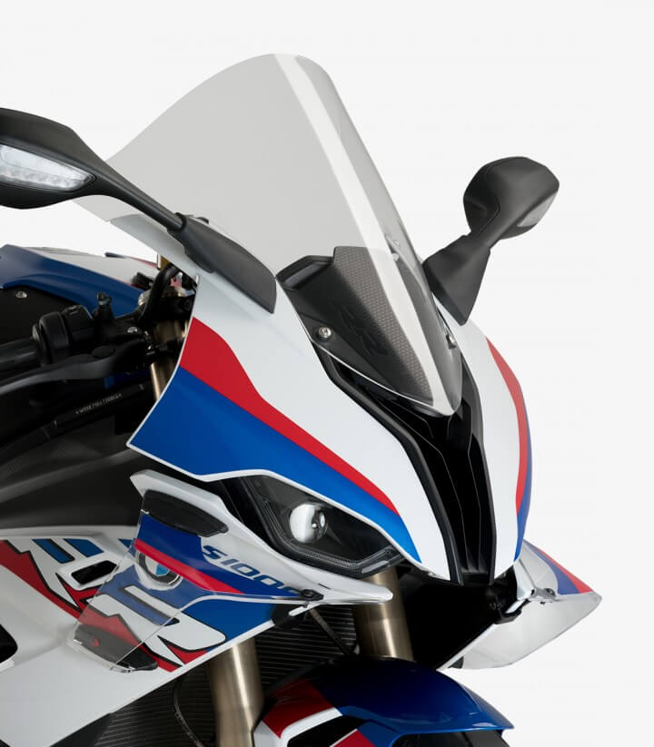 GP frontal winglets 20522W for BMW S1000RR Transparent by Puig