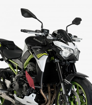 Naked side winglets 20284R for Kawasaki Z900 Red by Puig