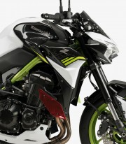 Naked side winglets 20284R for Kawasaki Z900 Red by Puig