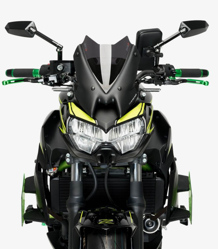 Winglets seitlich Naked 20328V Puig Kawasaki Z650 (20-24) Grün