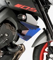 Alerones laterales Naked 20380A para Yamaha MT-09 color Azul de Puig