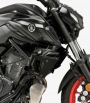 Alerones laterales Naked 20621N para Yamaha MT-07 / Pure color Negro de Puig