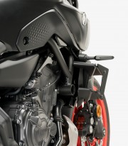 Naked side winglets 20621N for Yamaha MT-07 / Pure Black by Puig