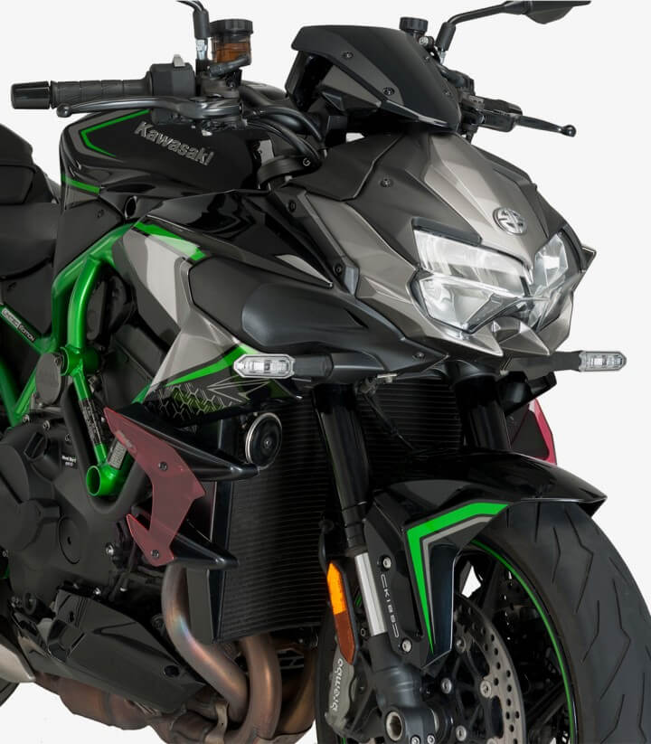 Winglets seitlich Naked 20832R Puig Kawasaki Z H2 (20-26) Rot