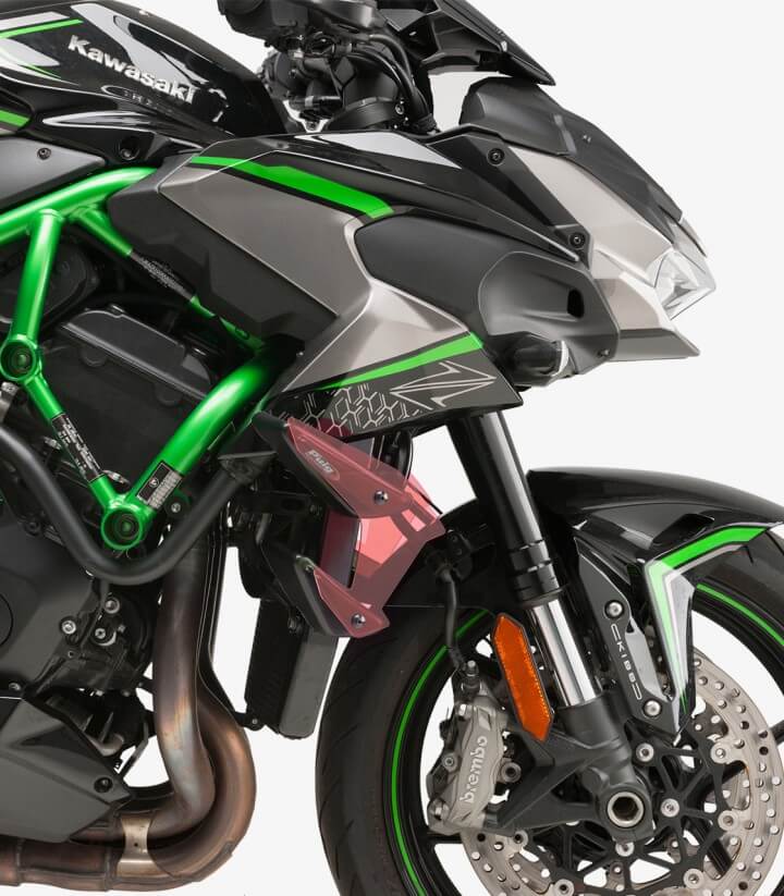Winglets seitlich Naked 20832R Puig Kawasaki Z H2 (20-26) Rot