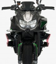 Naked side winglets 20832R for Kawasaki Z H2 Red by Puig