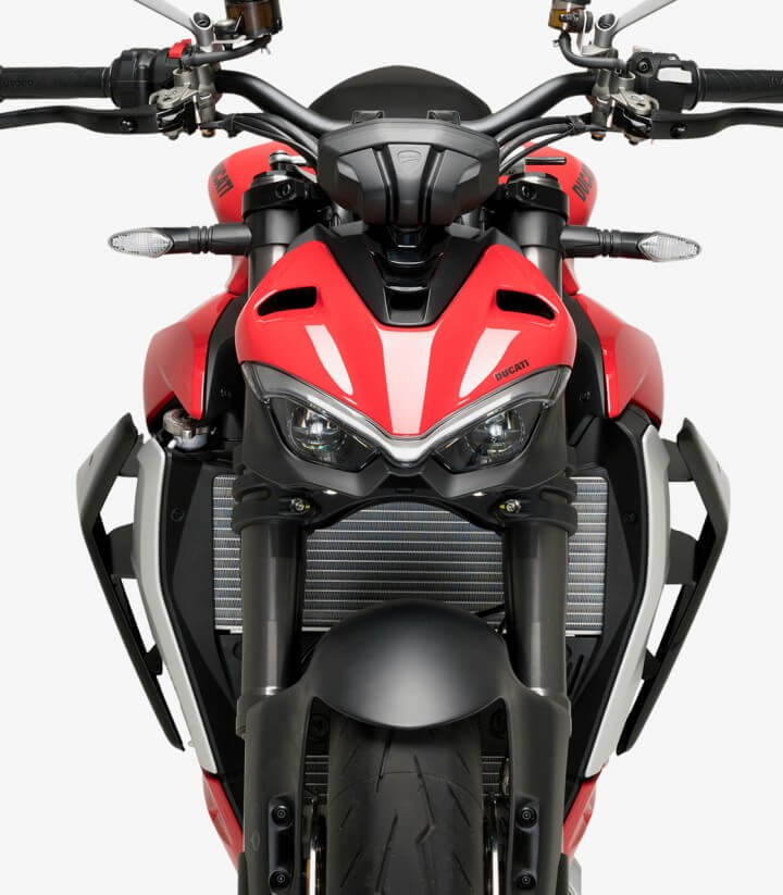 Winglets seitlich Naked 21475J Puig Ducati Streetfighter V2 (22-24) Mattschwarz