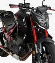 Naked side winglets 21533N for Honda CB750 Hornet Black by Puig