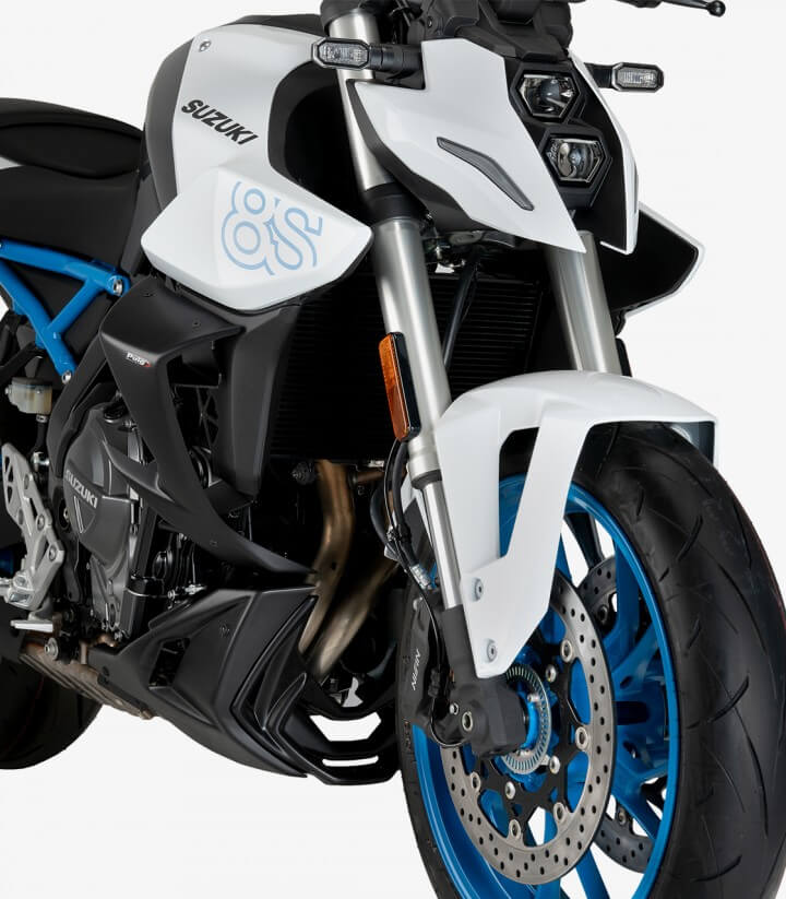 Naked side winglets 21783J for Suzuki GSX-8S Matt black by Puig