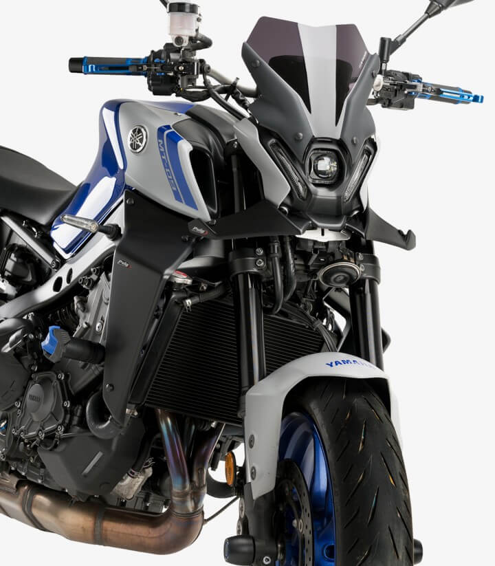 Winglets vorne Naked 21133J Puig Yamaha MT-09 (21-23) Mattschwarz