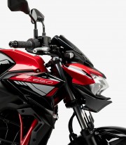 Naked frontal winglets 21134J for Kawasaki Z650 Matt black by Puig