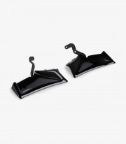 Naked frontal winglets 21471N for Yamaha MT-10/SP Black by Puig