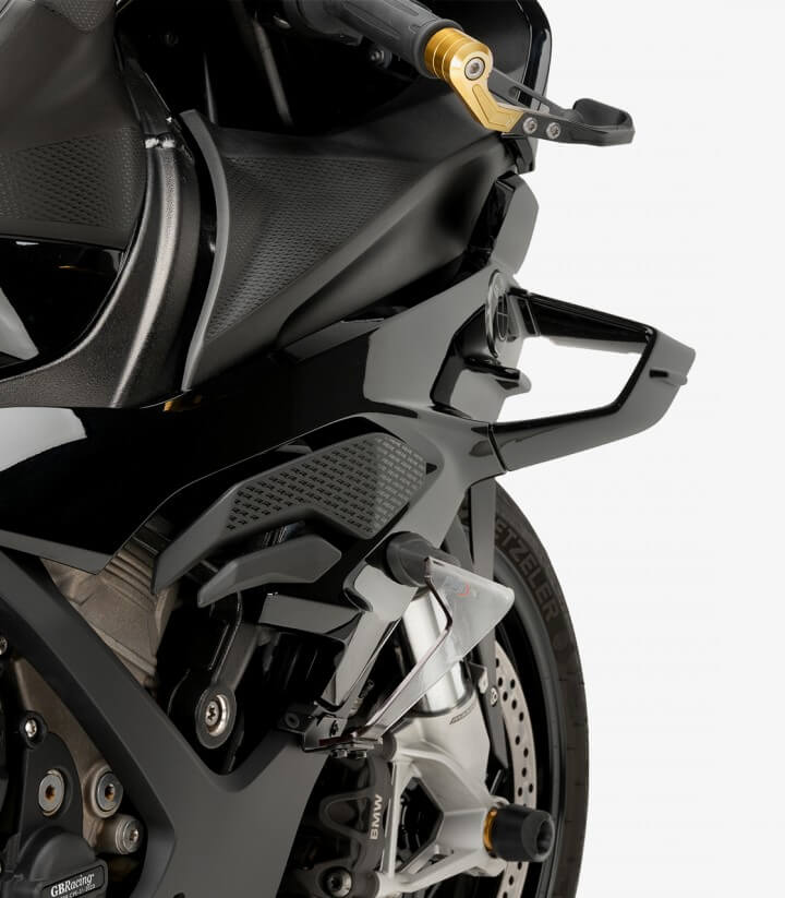 Alerones laterales Race 21570J para BMW S1000RR color Negro mate de Puig