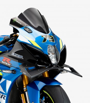 GP frontal winglets 22075J for Suzuki GSX-R 1000/R Matt black by Puig