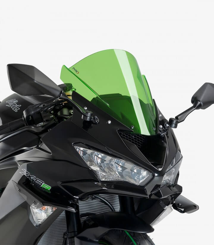 Winglets seitlich Sport 3176N Puig Kawasaki ZX-6R Ninja (18-23) Schwarz