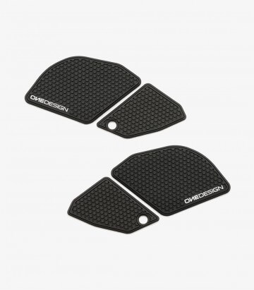 Seitliches Tankpad Ducati Panigale V4/SP2/V4S (22-23) in der Farbe Schwarz von Puig 21301N