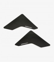 Honda CRF1100L Africa Twin Adventure Sports Puig Side Tank Pads color Black 21304N