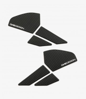 Seitliches Tankpad Yamaha MT-03 (20-23) in der Farbe Schwarz von Puig 21305N