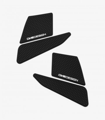 Seitliches Tankpad Honda CB500X (16-23) in der Farbe Schwarz von Puig 21684N