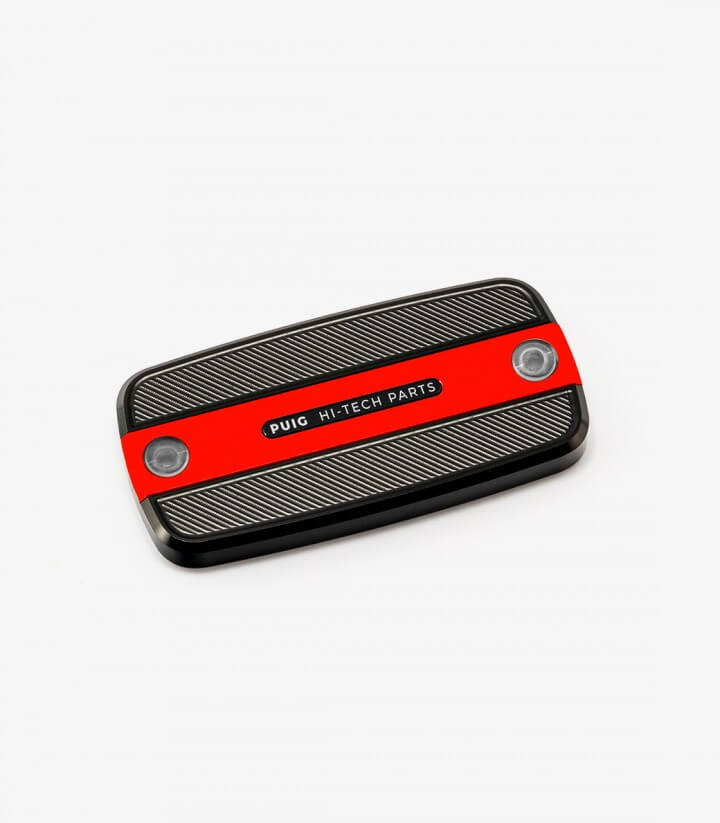Deckel Puig für den Flüssigkeitsbehälter (Bremse) in der Farbe Rot 9262R für several Honda and SYM models