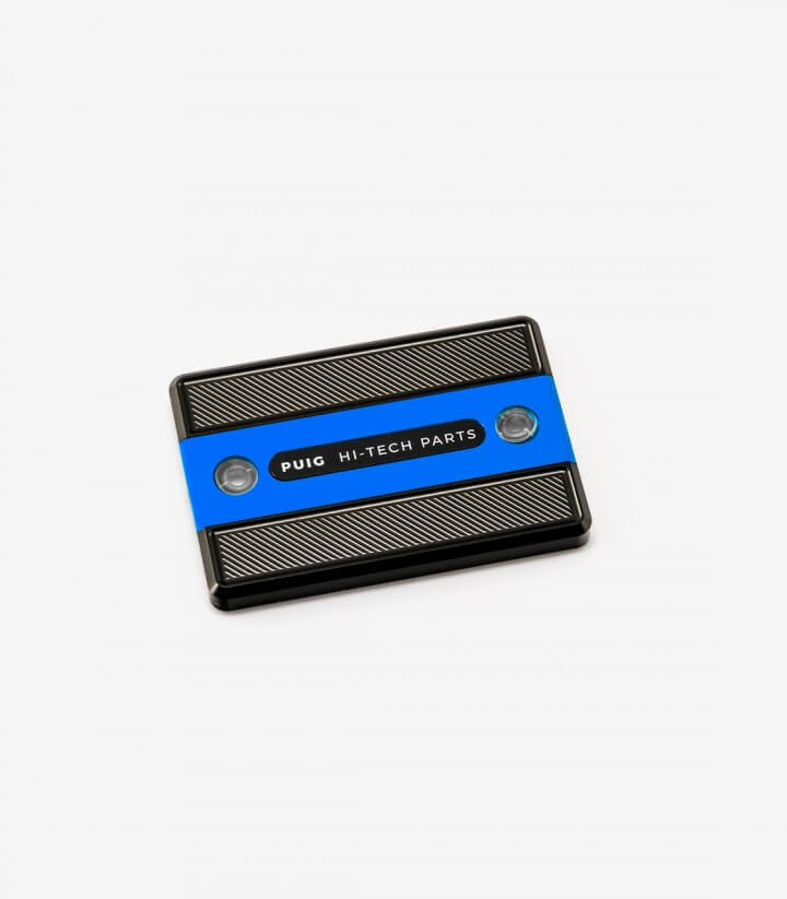 Deckel Puig für den Flüssigkeitsbehälter (Bremse) in der Farbe Blau 9267A für several Yamaha models