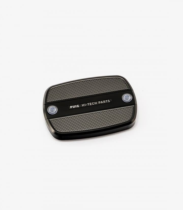 Deckel Puig für den Flüssigkeitsbehälter (Bremse) in der Farbe Schwarz 9269N für Yamaha TMAX 500/530/560 (08-26)