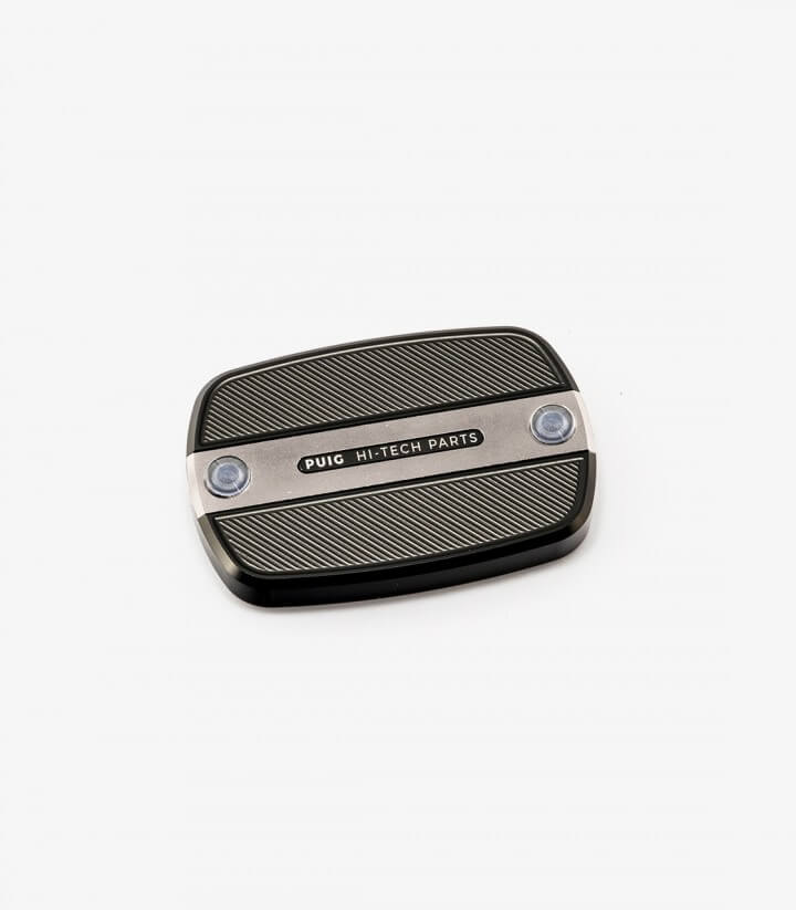Deckel Puig für den Flüssigkeitsbehälter (Bremse) in der Farbe Silber 9269P für Yamaha TMAX 500/530/560 (08-26)