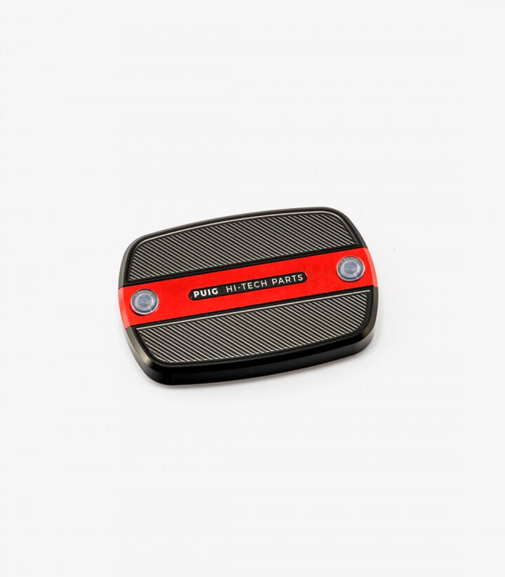 Deckel Puig für den Flüssigkeitsbehälter (Bremse) in der Farbe Rot 9269R für Yamaha TMAX 500/530/560 (08-26)