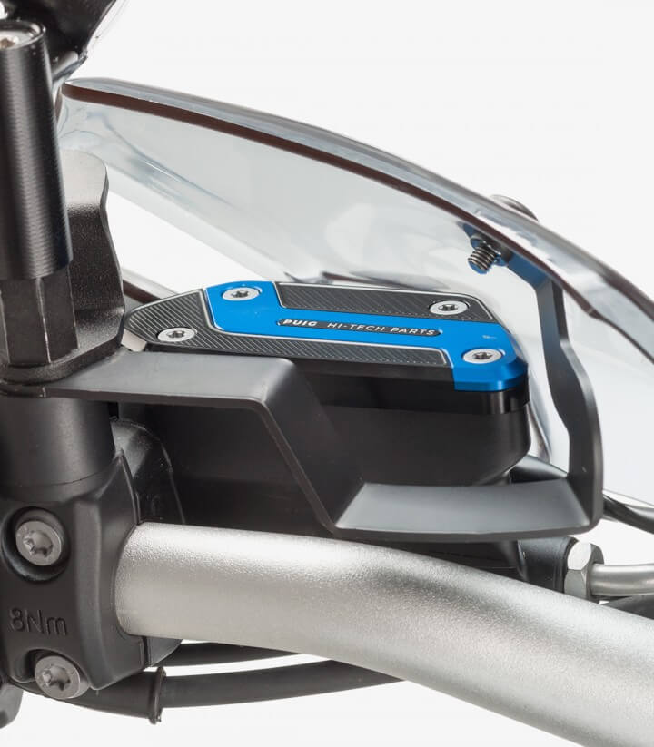 Tapa depósito líquido freno Puig color Azul 9273A para BMW R NINET, R1200/1250/GS/R/RS