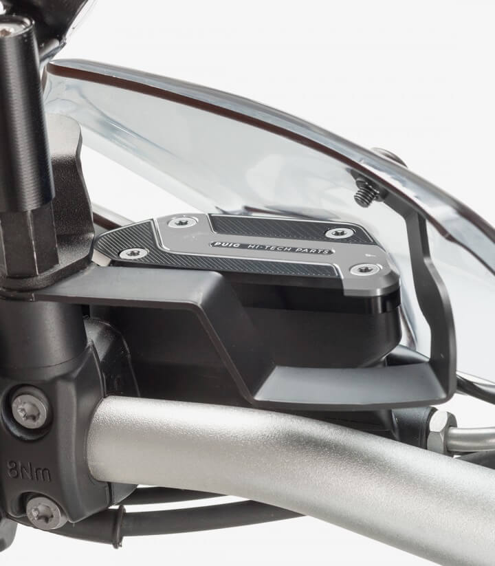 Deckel Puig für den Flüssigkeitsbehälter (Bremse) in der Farbe Silber 9273P für several BMW models