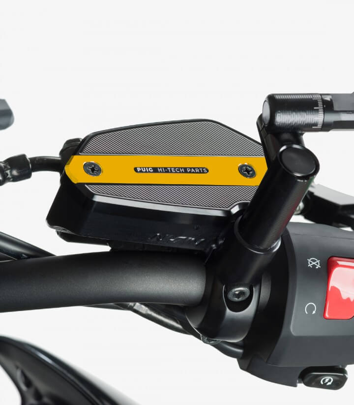 Deckel Puig für den Flüssigkeitsbehälter (Bremse) in der Farbe Gold 9275O für several Kawasaki models
