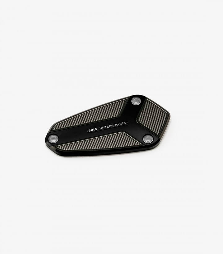 Deckel Puig für den Flüssigkeitsbehälter (Bremse) in der Farbe Schwarz 9277N für Kawasaki Z1000 (10-20)