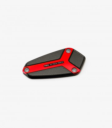 Deckel Puig für den Flüssigkeitsbehälter (Bremse) in der Farbe Rot 9277R für Kawasaki Z1000 (10-20)