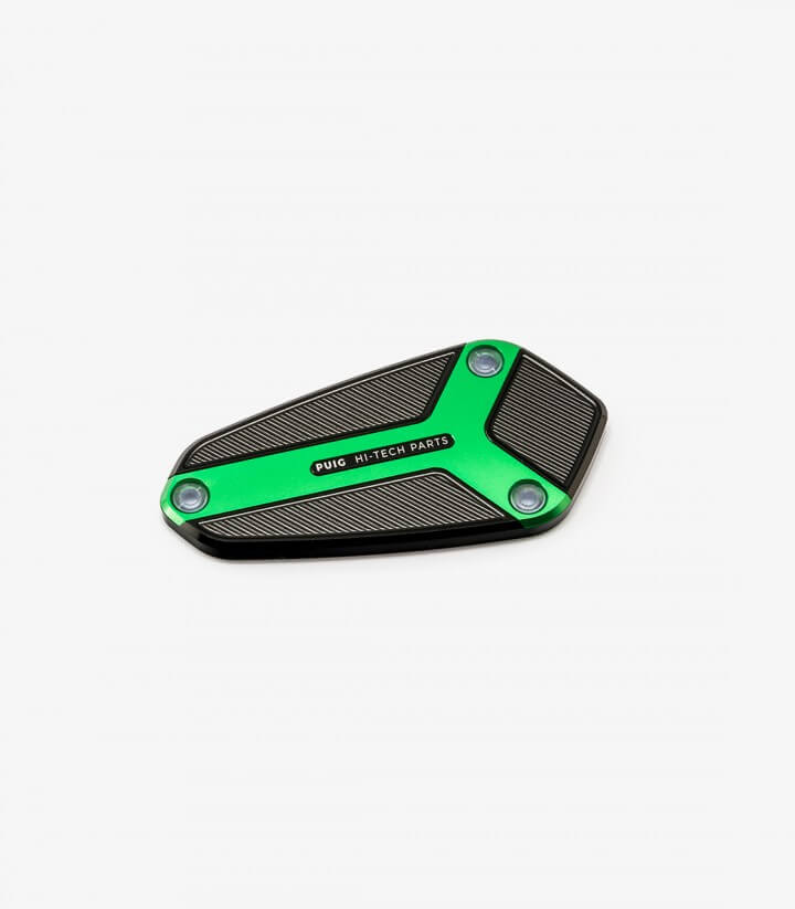 Deckel Puig für den Flüssigkeitsbehälter (Bremse) in der Farbe Grün 9277V für Kawasaki Z1000 (10-20)