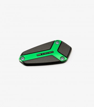 Deckel Puig für den Flüssigkeitsbehälter (Bremse) in der Farbe Grün 9277V für Kawasaki Z1000 (10-20)