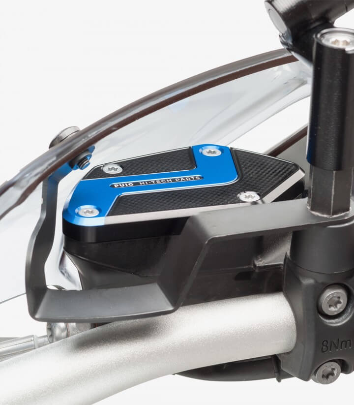 Deckel Puig für den Flüssigkeitsbehälter (Kupplung) in der Farbe Blau 9282A für several BMW models