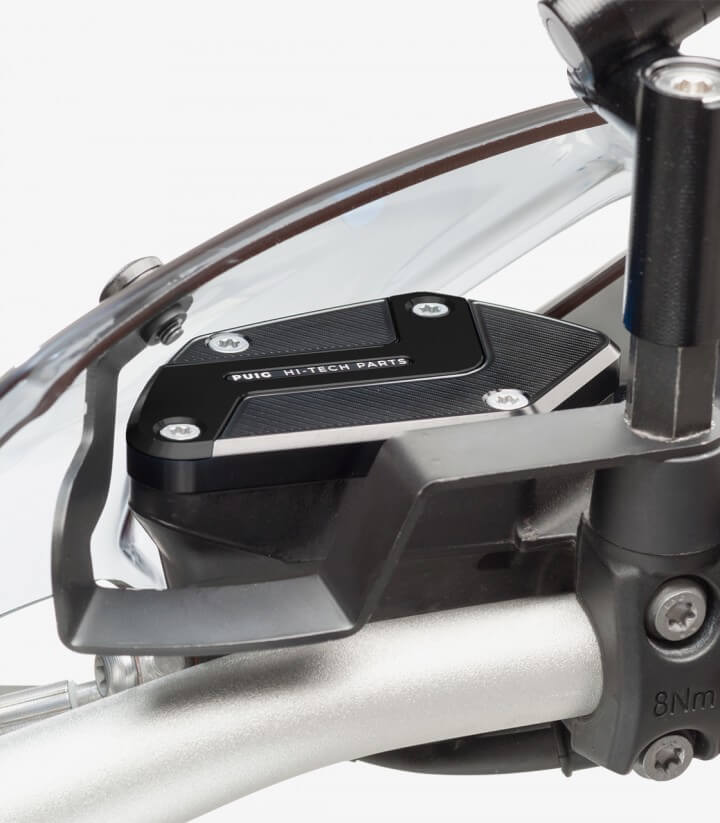 Deckel Puig für den Flüssigkeitsbehälter (Kupplung) in der Farbe Schwarz 9282N für several BMW models