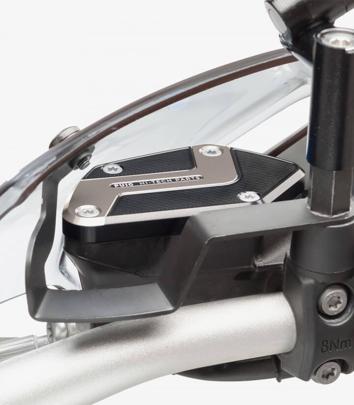 Deckel Puig für den Flüssigkeitsbehälter (Kupplung) in der Farbe Silber 9282P für several BMW models